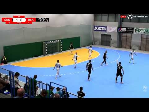 [SKRÓT] Futsal 1 Liga - SFF Ks Sośnica Gliwice - AZS UEK Futsal