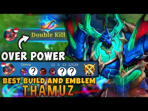 Thamuz Perfect Build Enemy Instantly Dies😱 - THAMUZ BEST BUILD 2022!!!