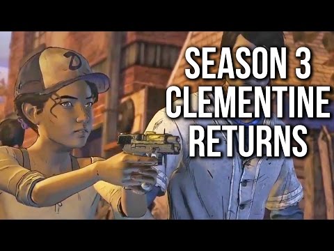 The Walking Dead Game Season 3 Clementine Returns TRAILER e3 2016