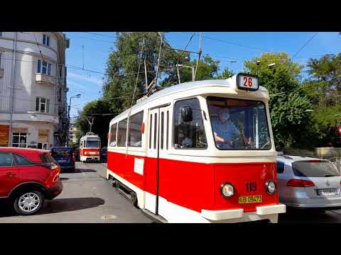 Tramvaiele de Epocă V56 #119, EP/V3A #6001 și Rathgeber P3.16 #2008 la Sfântul Gheorghe