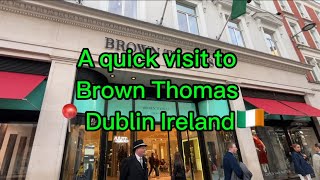 Shopping at Brown Thomas Dublin: Luxury Finds, Shoe Heaven, & Tax Refunds!