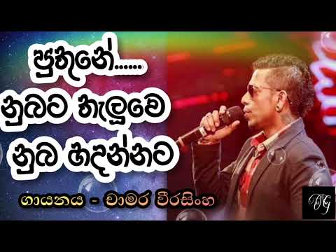 puthune... nubata theluwe | පුතුනේ නුබට තැලුවේ | chamara weerasinghe |චාමර වීරසිංහ