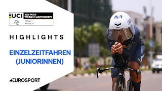 Rad-WM 2025 | Einzelzeitfahren Juniorinnen | Highlights deutsch | Radsport