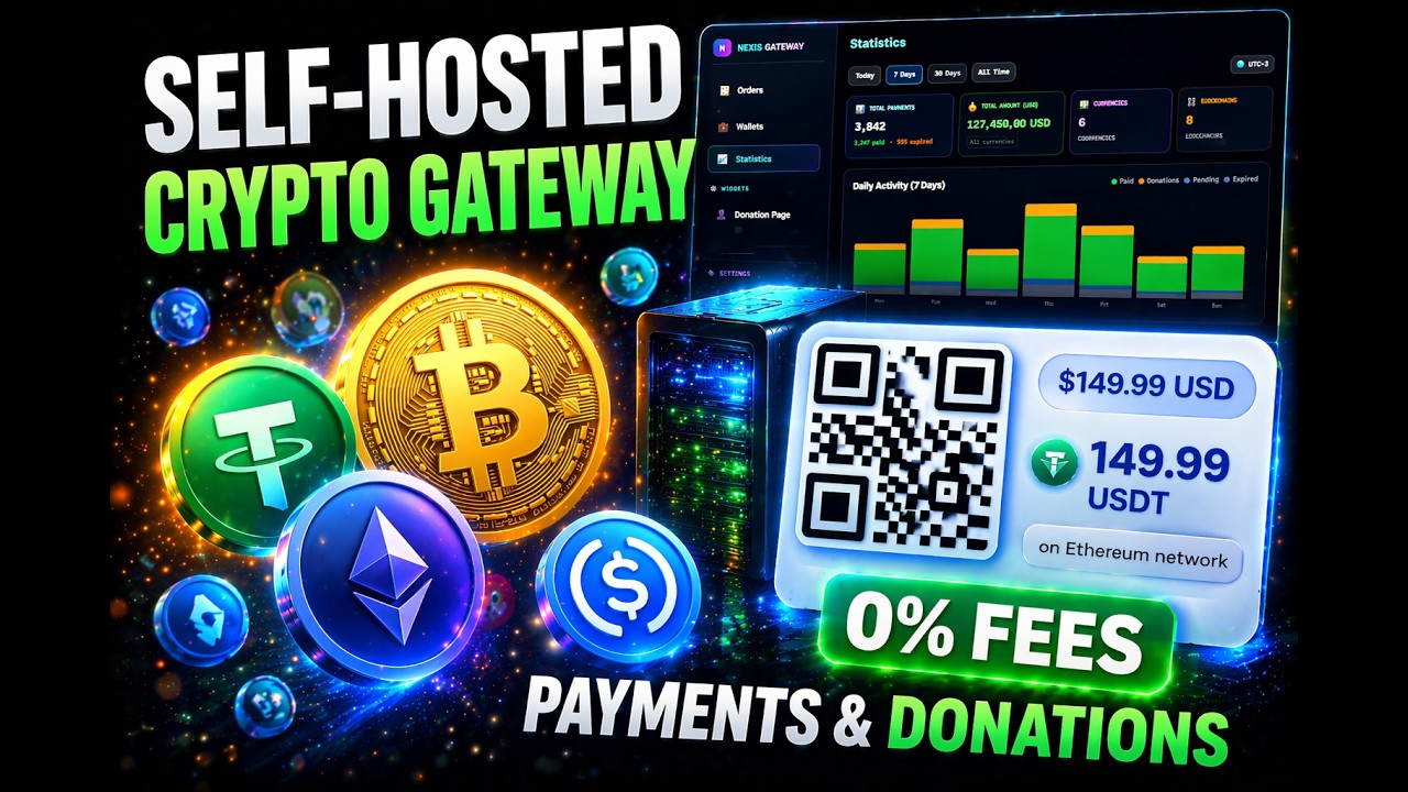 Self Hosted Crypto Payment Gateway: Accept Payments Directly Into Your Wallet