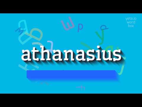 How to say "athanasius"! (High Quality Voices)