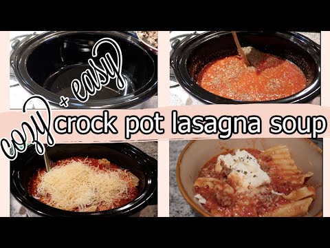 EASY + COZY CROCKPOT DINNER / DUMP & GO SLOW COOKER RECIPE / AFFORDABLE AND  FAMILY FRIENDLY MEAL