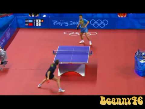 Kreanga Kalinikos vs Ma Lin (2008 Olympics)