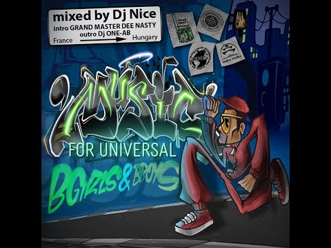 MUSIC FOR UNIVERSAL BGIRLS &BBOYS-mix by Dj Nice feat Dee Nasty & All Caps Collective collaboration