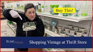 Buy this Vintage Shopping at Thrift Store! Green & Depression Glass, Plates, China Sets by Dr. Lori