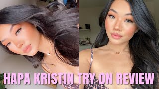 CONTACTS FOR DARK EYES 🤍 HAPA KRISTIN TRY ON REVIEW!