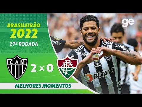 Gols e lances de Atlético Mineiro x Fluminense