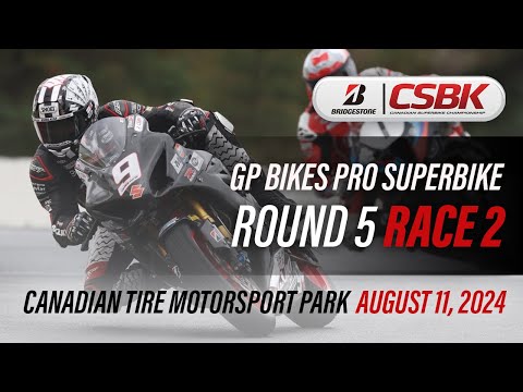 2024 Bridgestone CSBK - GP Bikes Pro Superbike Round 5, Race 2 at Canadian Tire Motorsport Park