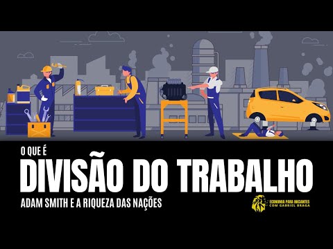 Teoria da DIVISÃO DO TRABALHO | O que é | Adam Smith | Economia