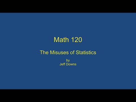 Misleading Statistics