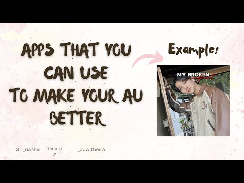Apps that you can use to make your au BETTER (This is just optional ⚠️)