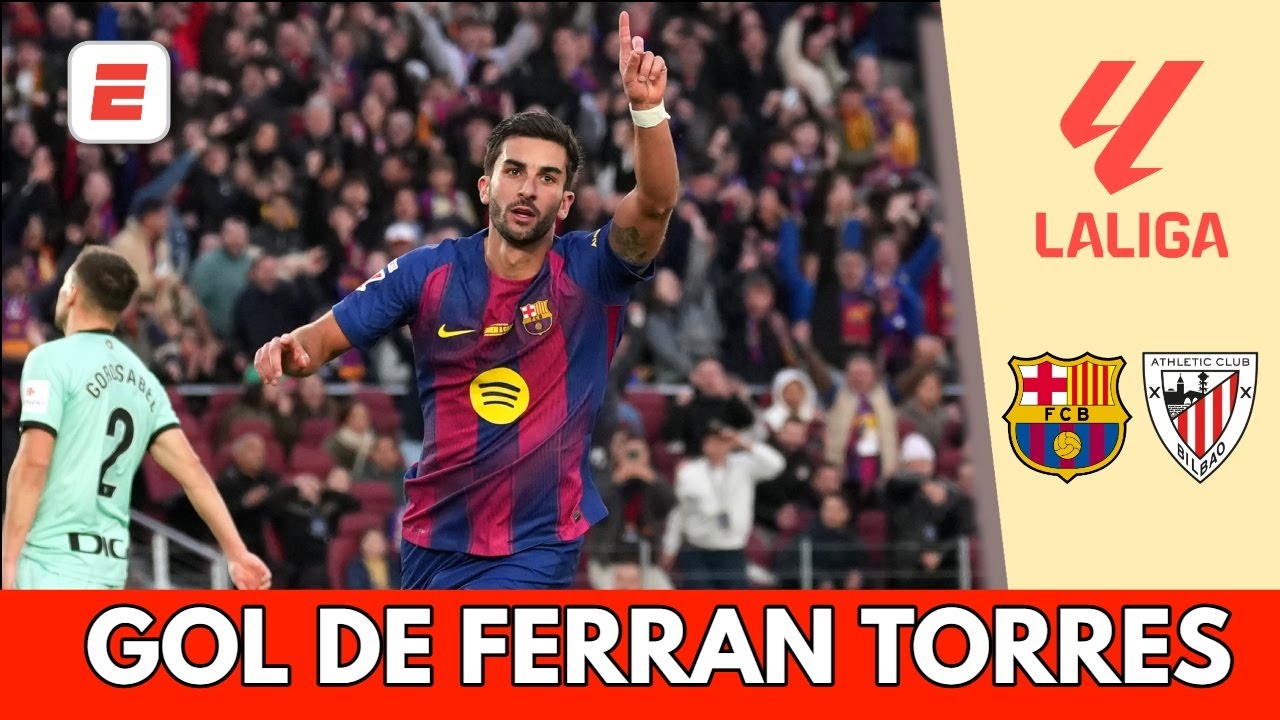LAMINE puso la magia y FERRAN el gol para el 2-0 del BARCELONA ante el ATHLETIC CLUB | La Liga