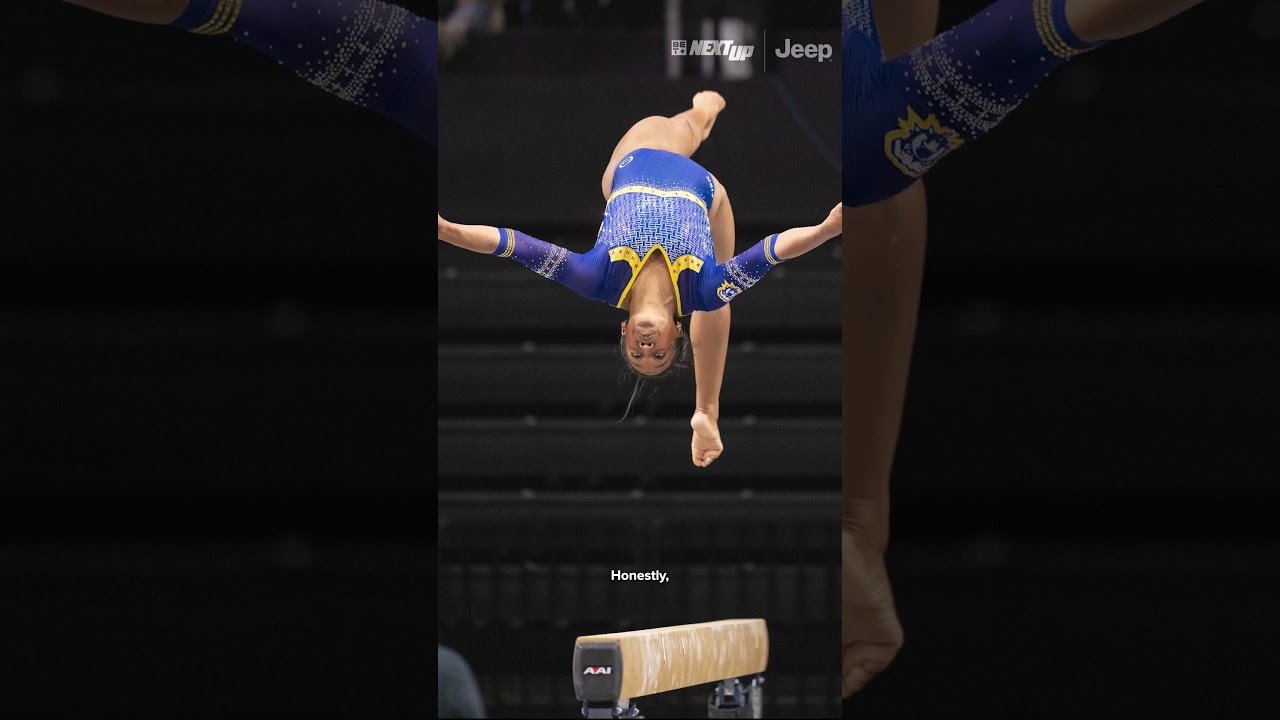 University of Arkansas gymnast Morgan Price is our next guest in the world of sports #nextup