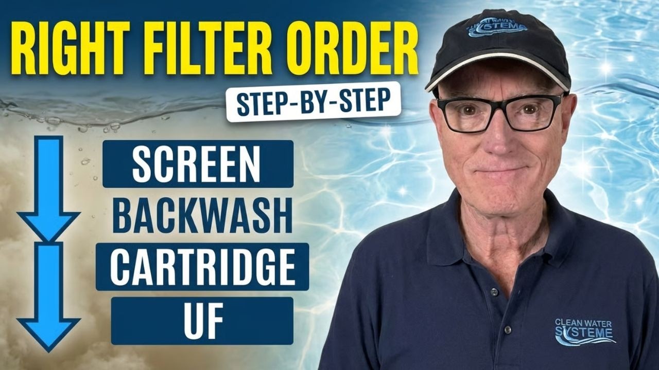 The Best Sediment Filtration Setup for Well Water (Step-by-Step)