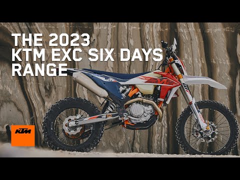 The 2023 KTM EXC SIX DAYS range | KTM