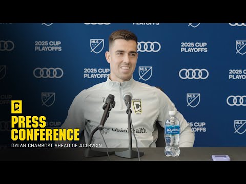 Press Conference | Midfielder Dylan Chambost speaks ahead of Round One, Game 2 #CLBvCIN