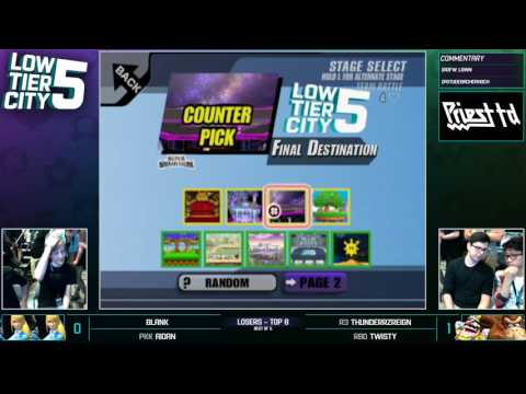 LTC 5 - Blank + Aidan vs ThundeRzReiGN + Twisty - Losers PM