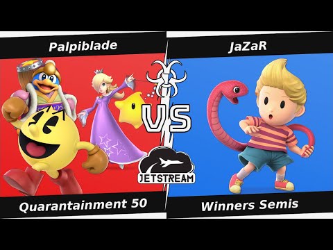 Quarantainment 50 Winners Semis - Palpiblade (Pac Man, Rosalina, King DDD) Vs. JaZaR (Lucas) - SSBU