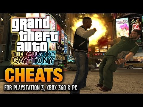 GTA: The Ballad of Gay Tony Cheats