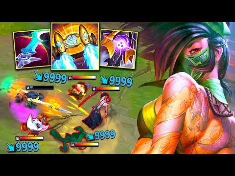The NEW Rank 1 Akali Build is CRAZY! (91% Winrate)