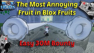 Dough The Most Annoying Fruit in Blox Fruits Bounty Hunting Easy 30M | Dough Combo