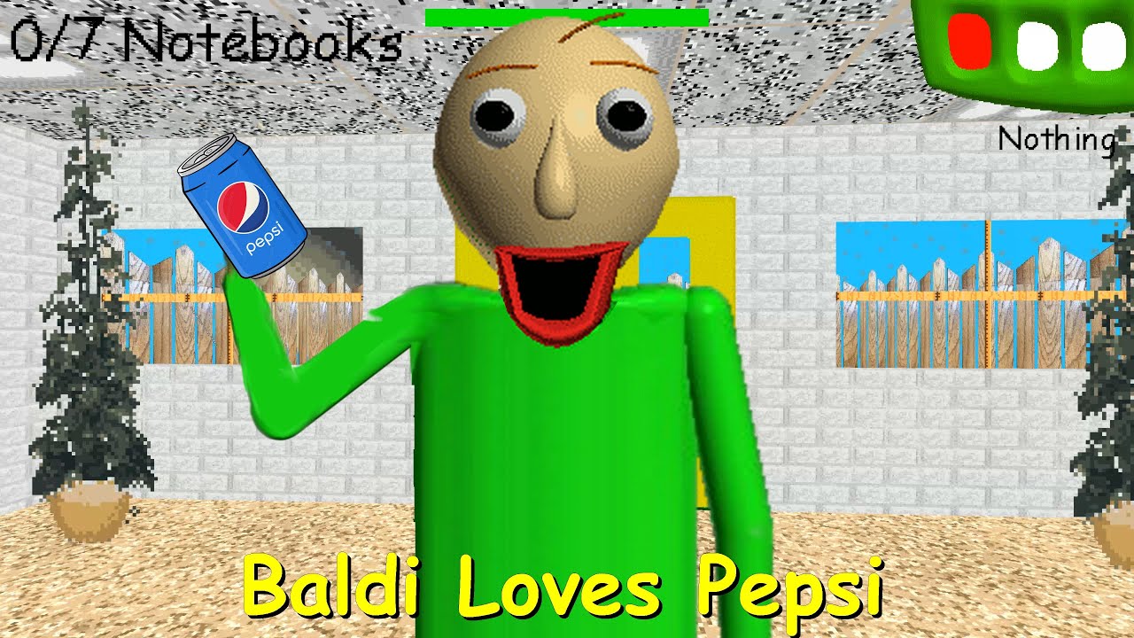 Baldi Loves Pepsi - Baldi's Basics Mod