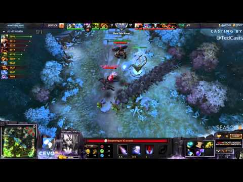 Leviathan vs The JUSTICE League (CEVO-M DOTA2 Season 6) - Chicago Ted