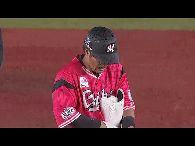 【6回裏】マリーンズ・中村 変化球にうまく合わせて反撃打!! 2018/5/2 M-H