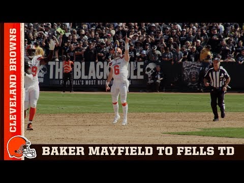 Baker Mayfield Mic'd Up TD to Fells | Cleveland Browns
