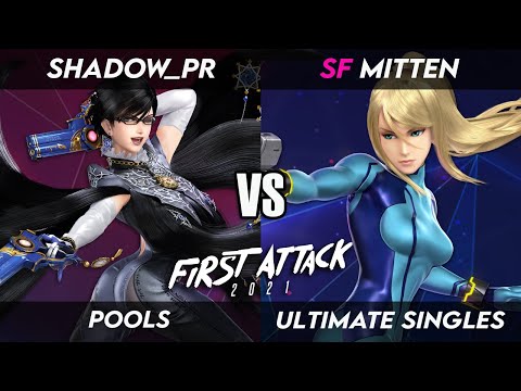First Attack 2021 | Pools | Shadow_PR (Bayonetta) vs SF | Mitten (ZSS)