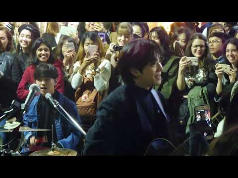 [181015] The Rose busking in Hongdae - Like we used to (Dojun cam.)