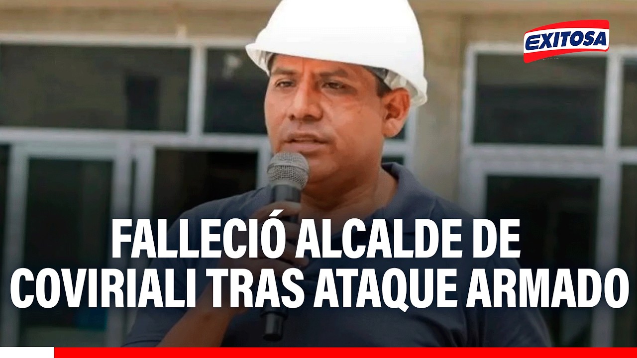 🔴🔵Alcalde de Coviriali perdió la vida en la capital tras sufrir atentado armado