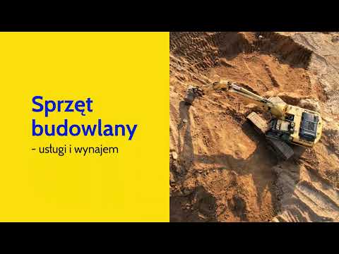 Wynajem sprzętu budowlanego F.H. Marko - video