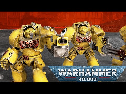20 Terminators vs 800+ Heretics! - Ultimate Mod Warhammer 40K | Men of War: Assault Squad 2