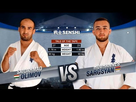 Hovhannes Sargsyan (Armenia) vs Saidahmad Olimov (Tajikistan) / "SENSHI" Professional League 2019