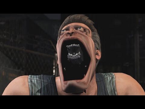 Mortal Kombat XL - Alien/Johnny Cage Mesh Swap Intro, X Ray, Victory Pose, Fatalities Video