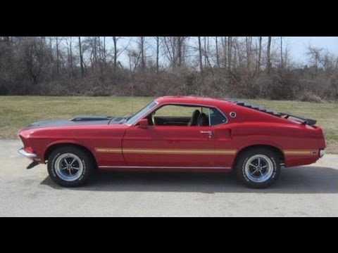 Ford Mustang Mach1 Muscle Car Commercial 1969