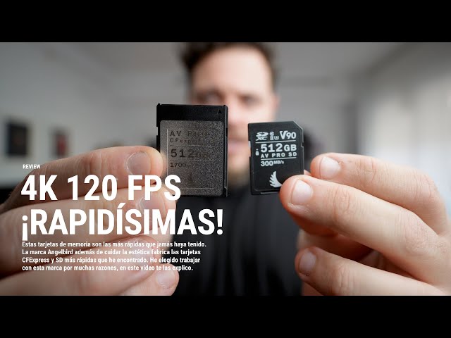 Vídeo relacionado con Tarjeta de Memoria Angelbird AV Pro SE CFexpress B v4 MK2 1 TB