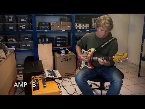 BluGuitar Amp1 Mercury Edition 100-watt Pedalboard Amp with BluGuitar Amp1 Mercury Edition 100-watt Pedalboard Amp with