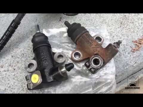 Clutch Master & Slave Cylinders & SS Clutch Line - Subaru Impreza 2.5RS GC8 Video 8