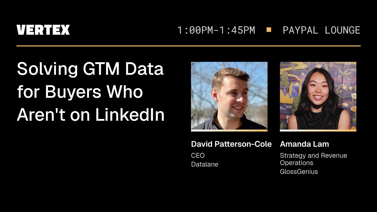 Solving GTM Data for Buyers Who Aren't on LinkedIn