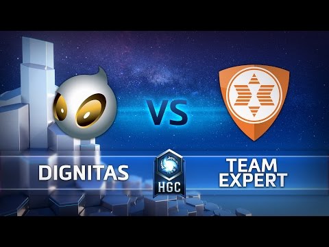 HGC EU Playoffs - Phase 1 – Game 2 - Team Dignitas v Team expert