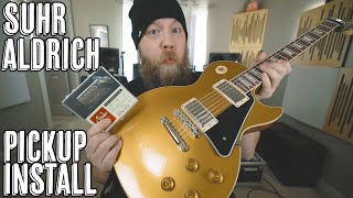 Video thumbnail for Suhr Aldrich Pickup Install! by Riffs, Beards & Gear