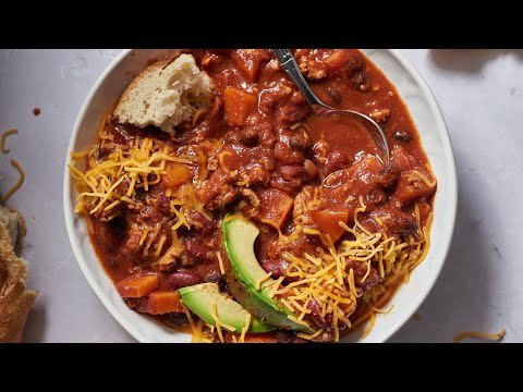 Easy Slow Cooker Spicy Turkey Chili Recipe