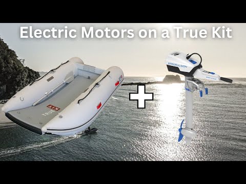 Electric Outboard Demonstration on True Kit Inflatable Boats
