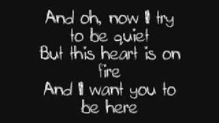 Parachute -  Be Here (with lyrics on screen)